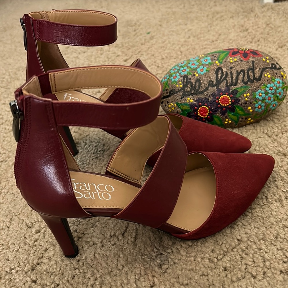 FRANCO SARTO,Size 6,5 M,Leather Upper can fit to Size 7